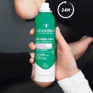 Déodorant pieds régulateur